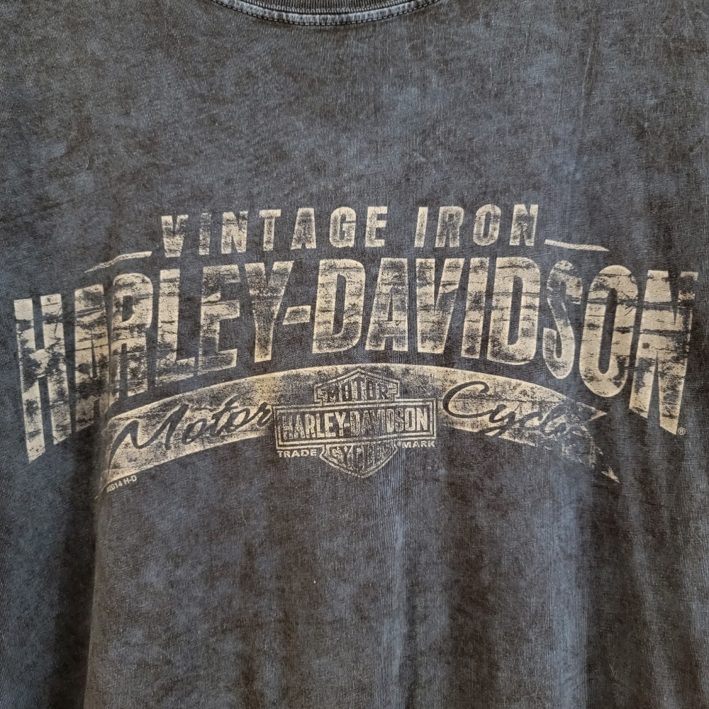 Harley Davidson Men's Tshirt- Size 2X
